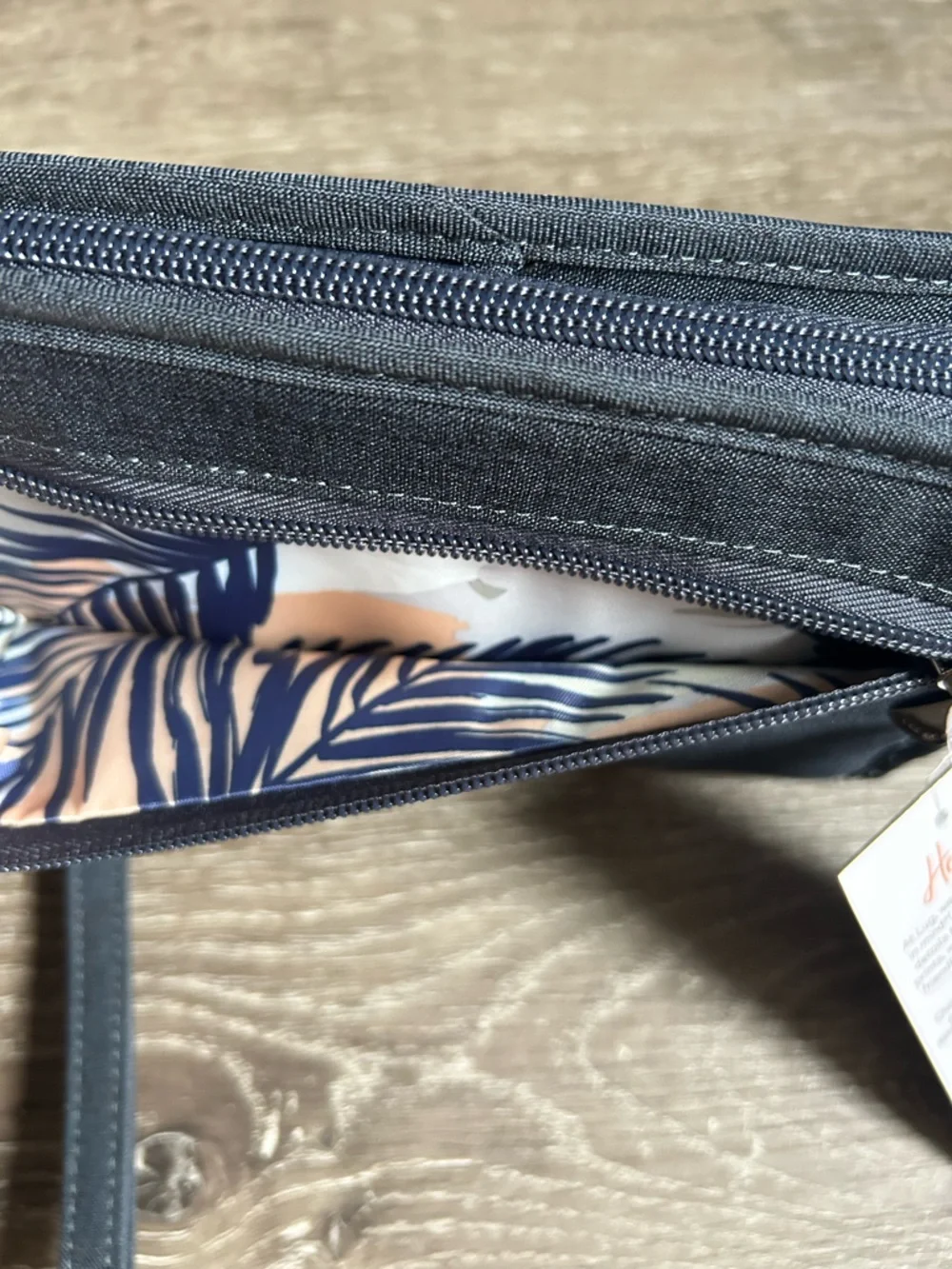 NWT Lug Zeppelin XL Indigo Blue Wallet